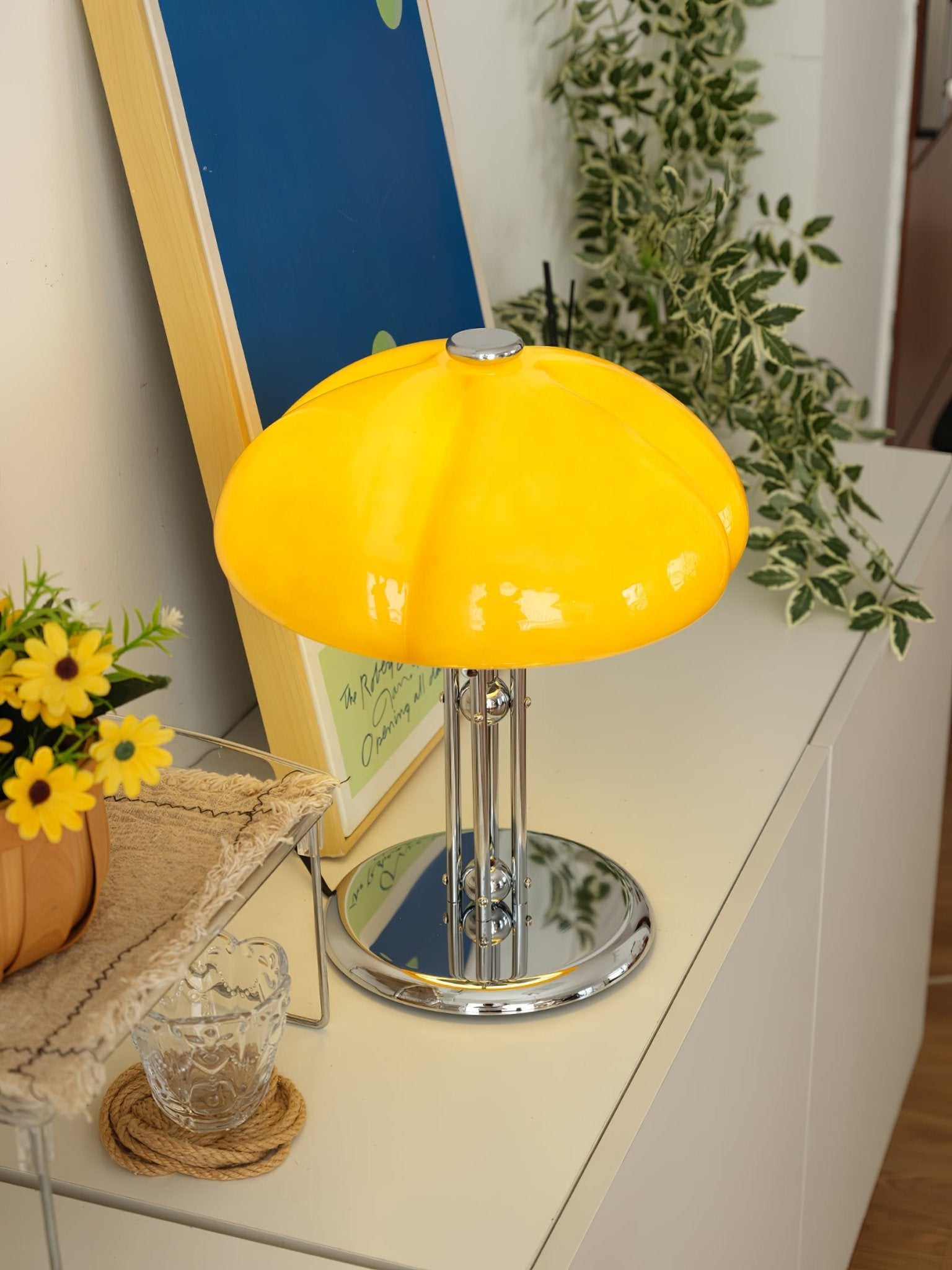 Mushroom Bauhaus Table Lamp