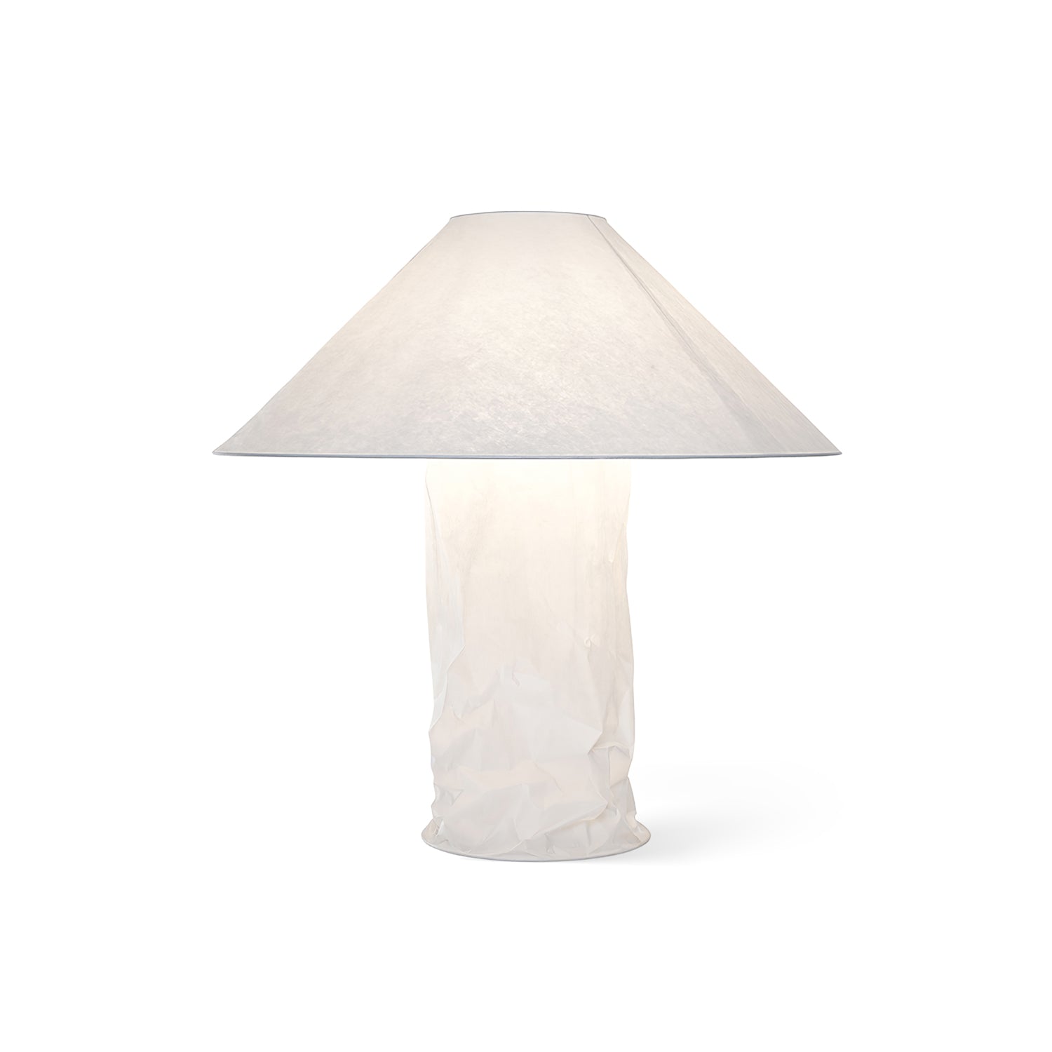 Crinkle Paper Table Lamp