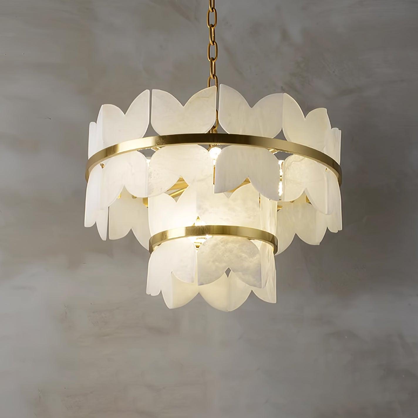 Alabaster Cloudscape Chandelier