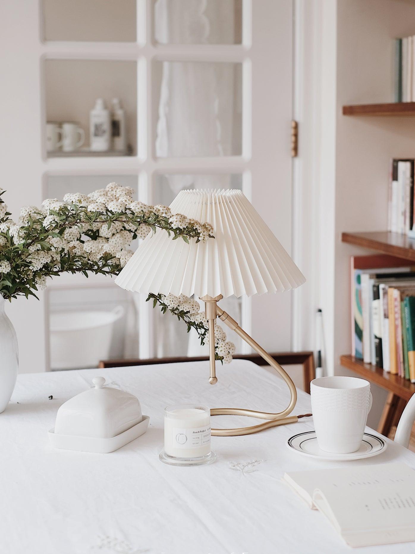 Levitate Pleated Table Lamp