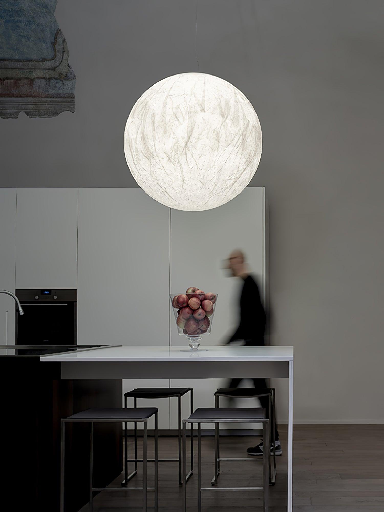 Moon Silk Pendant Lamp