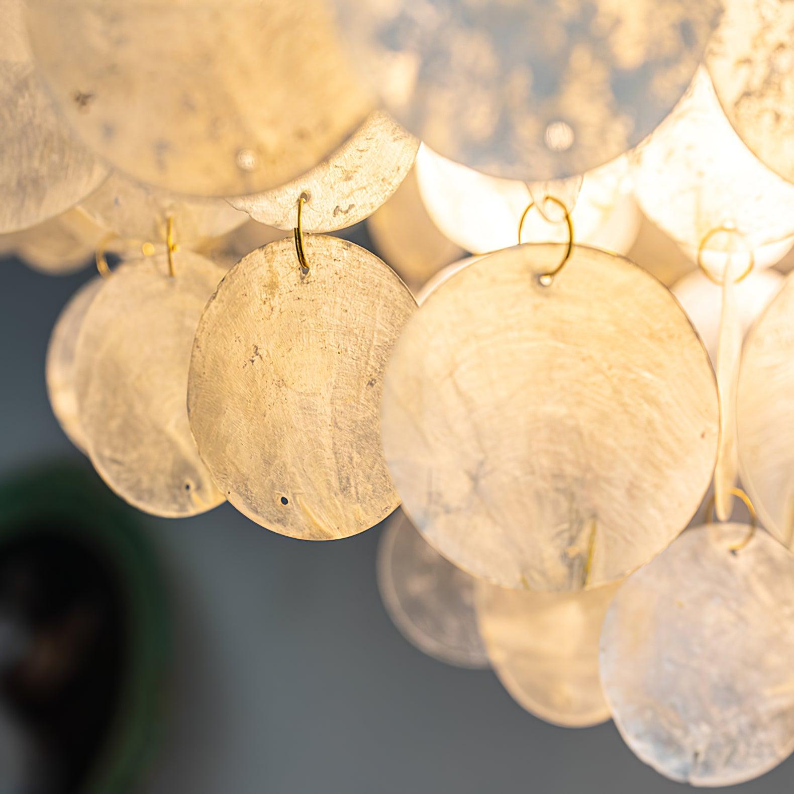 Shell Wind Chime Chandelier