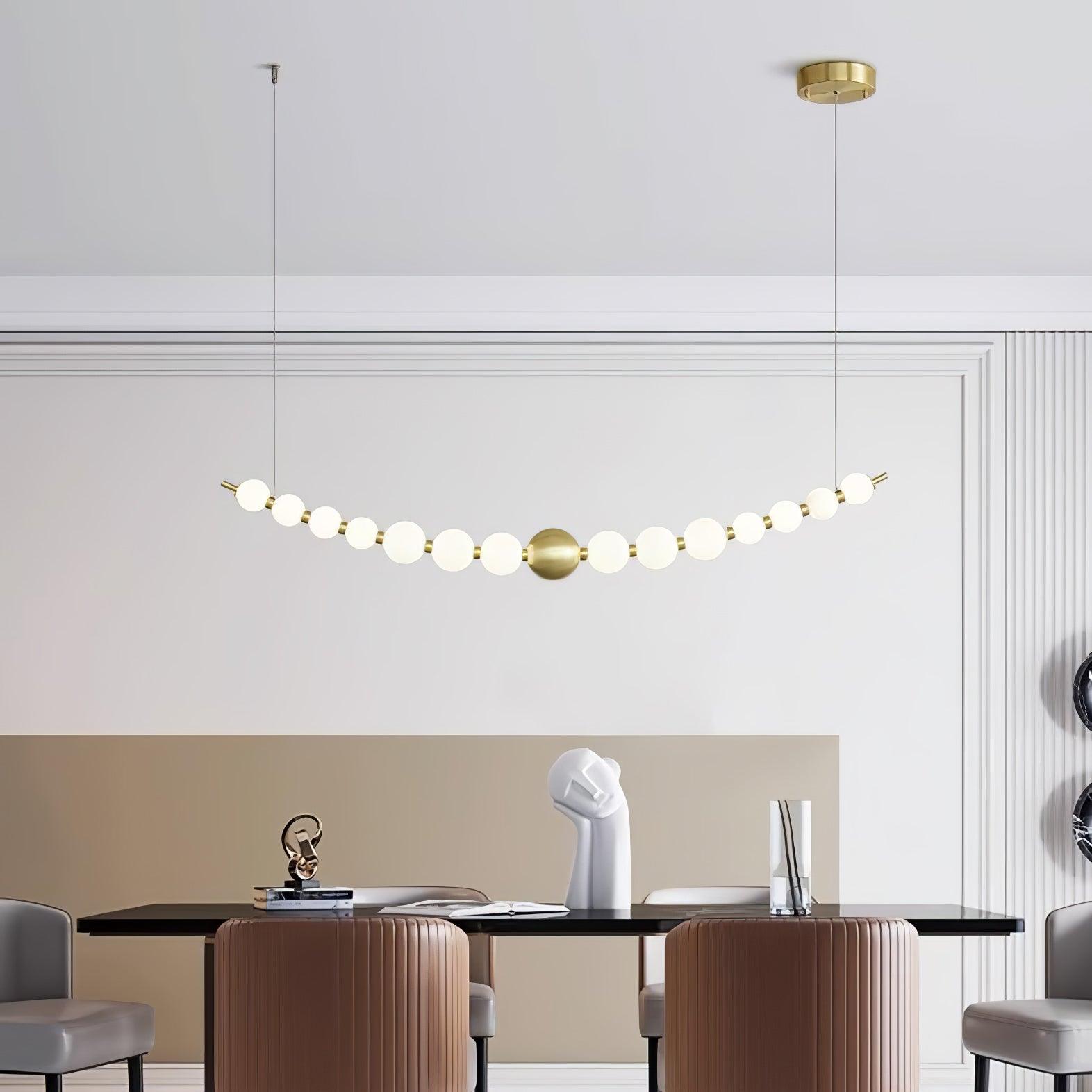 Pearl Chain Pendant Lamp