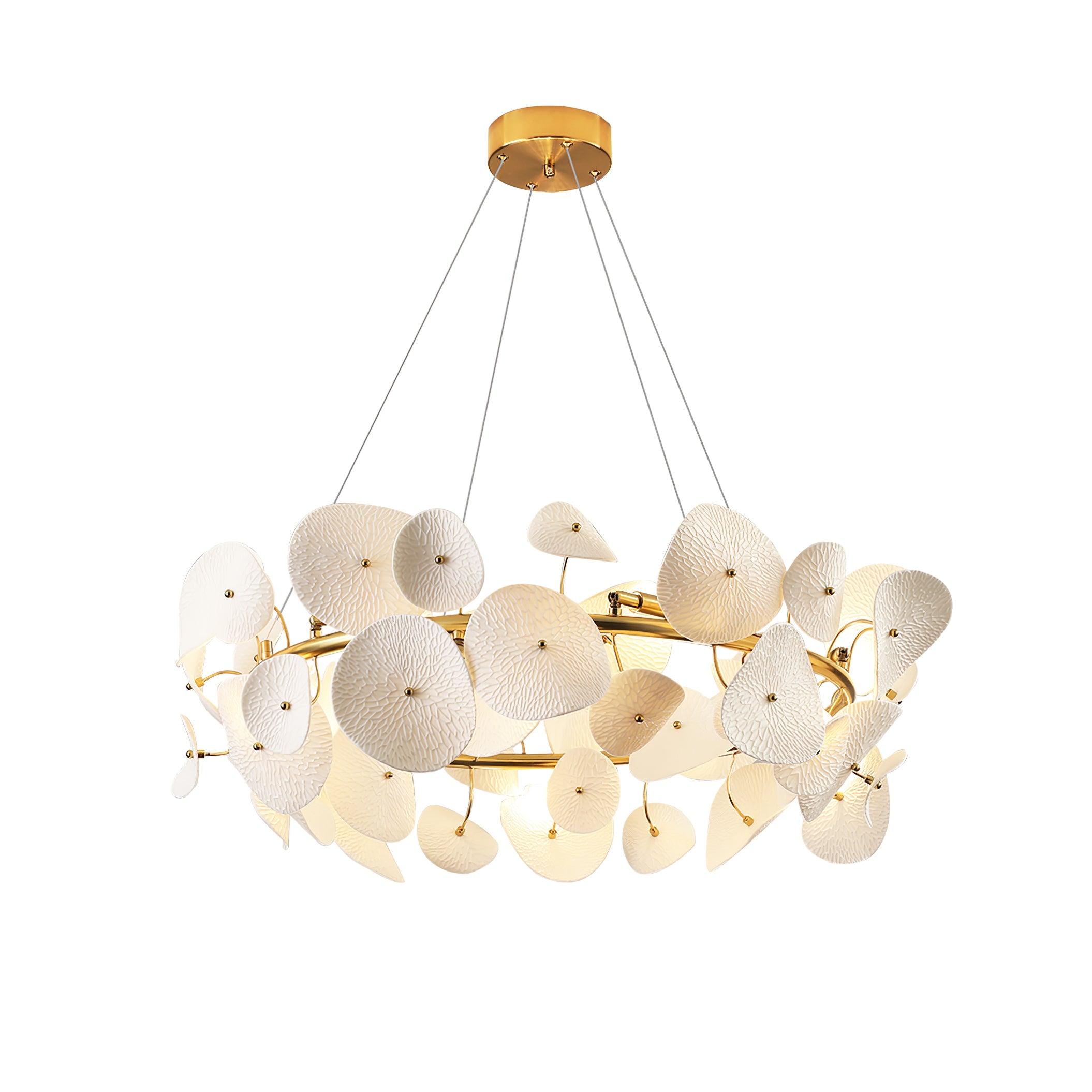 Lotus Petal Chandelier