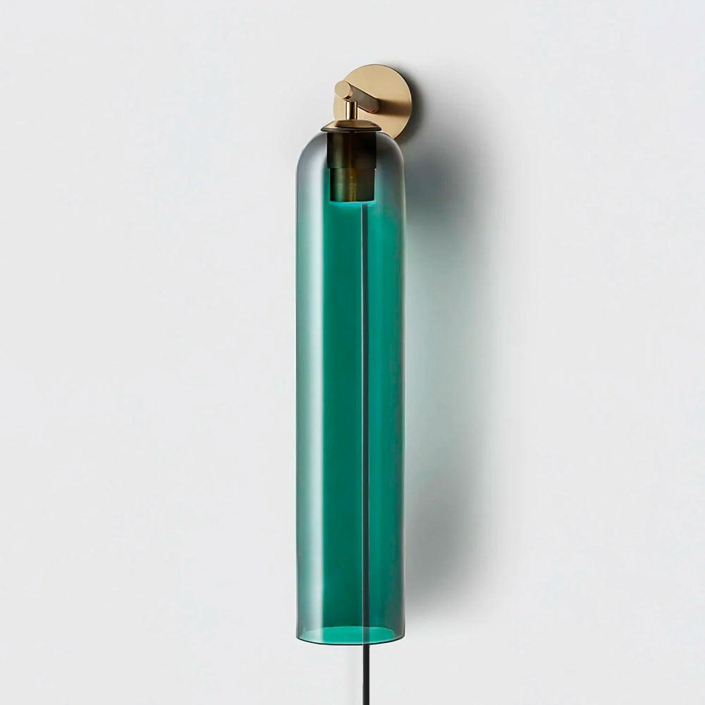 Art Glass Plug-In Sconce