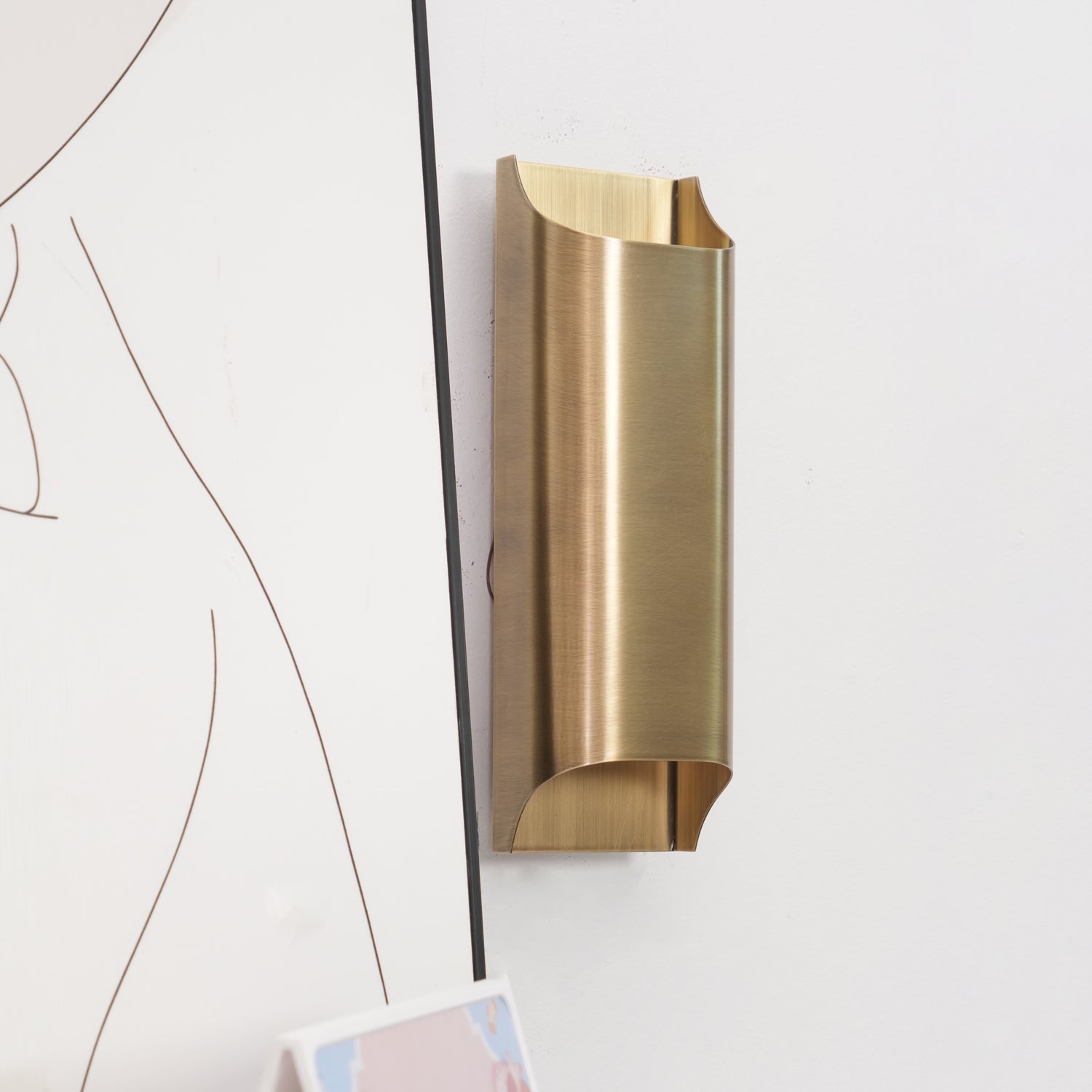 Leclerc Brass Wall Lamp