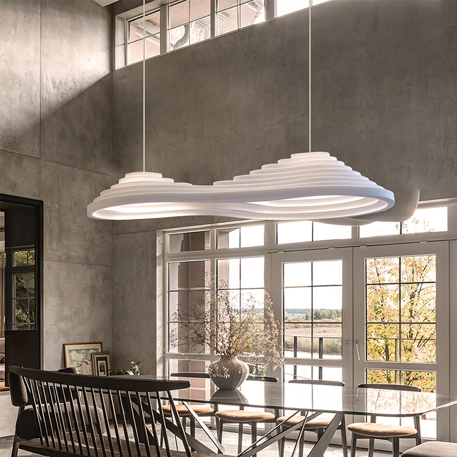 Rice Field Acoustic Acrylic Pendant Lamp