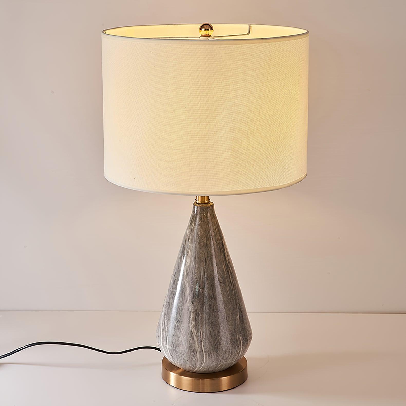 Marble Diamond Table Lamp