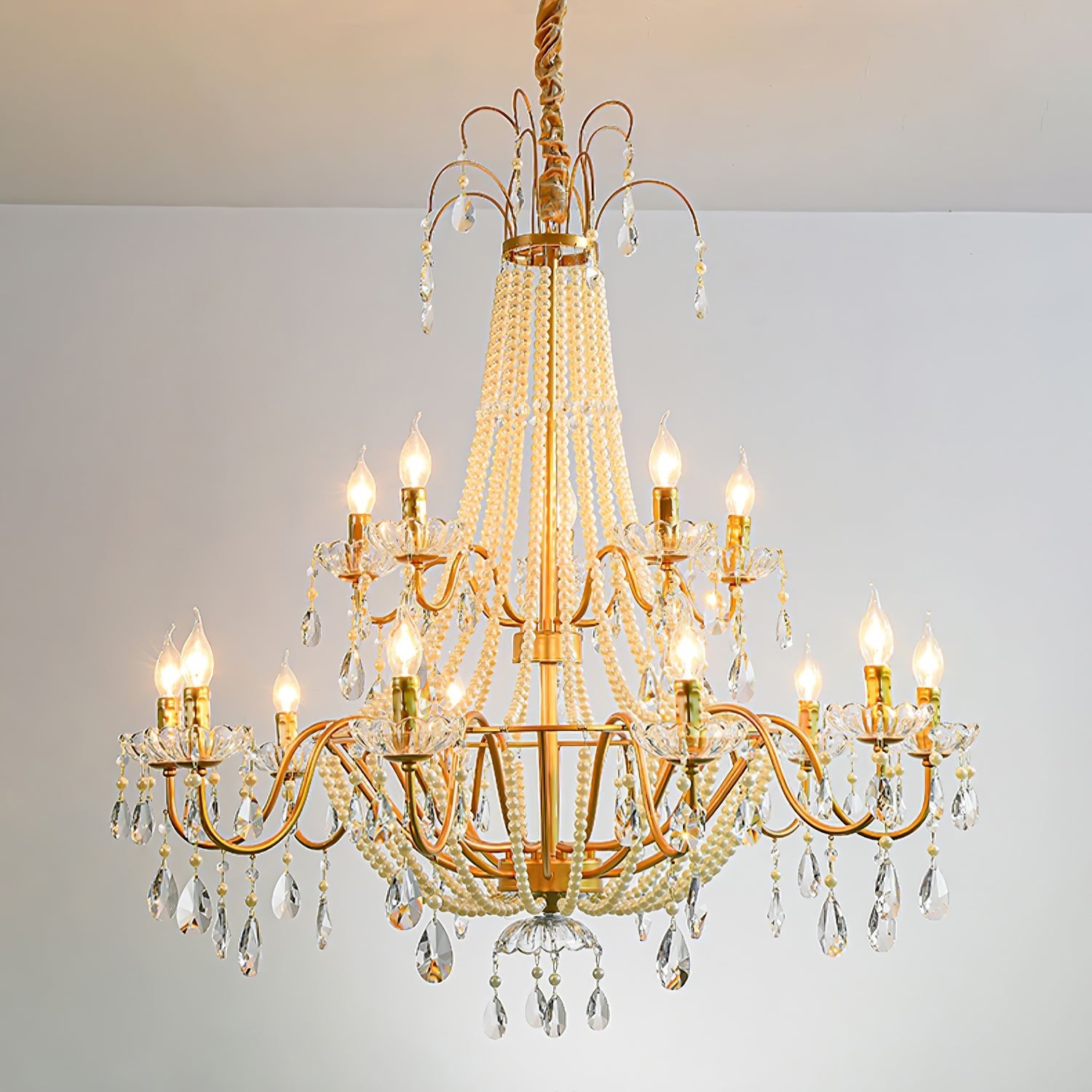 Arcadia Gold Chandelier