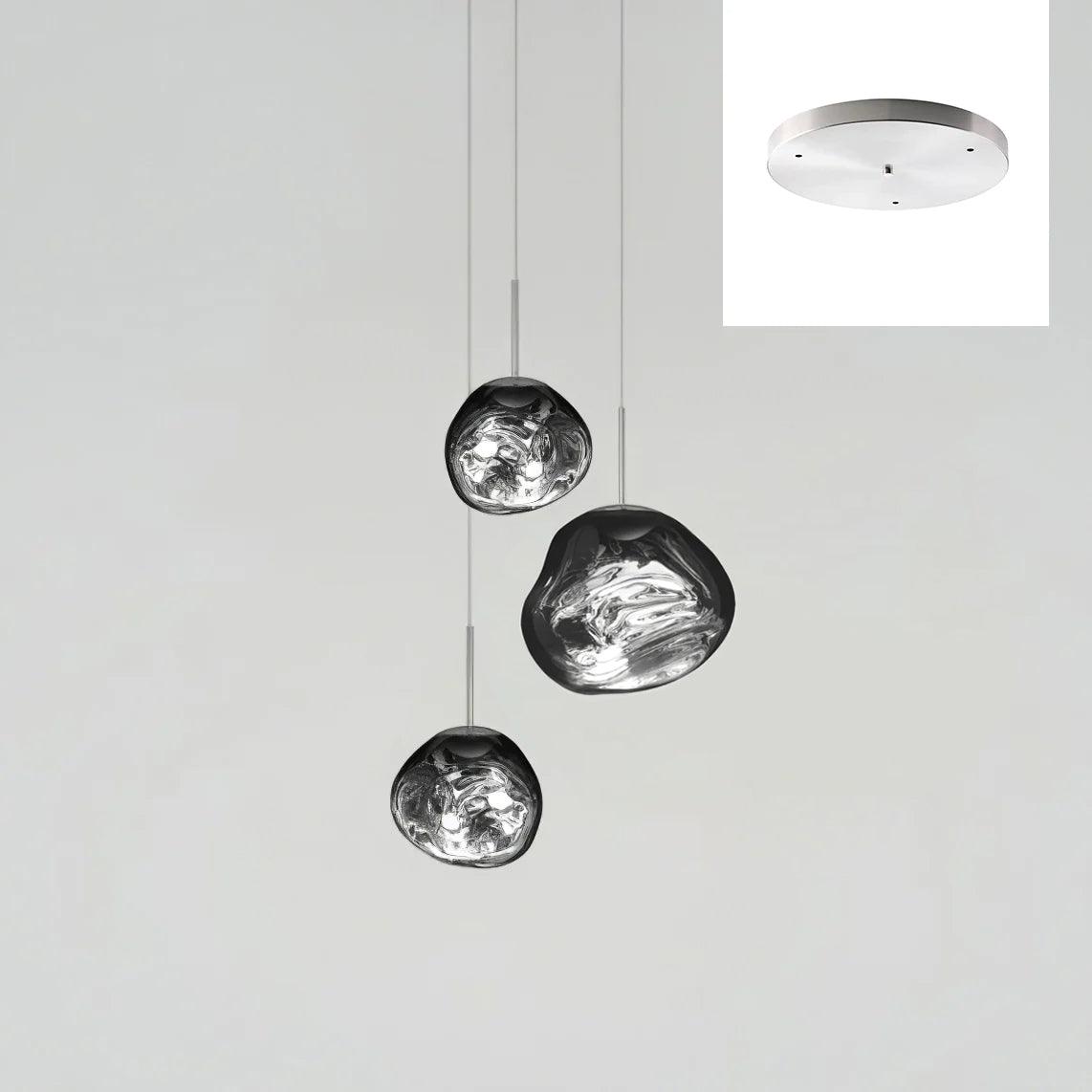 Multi Lava Round Pendant Lamp