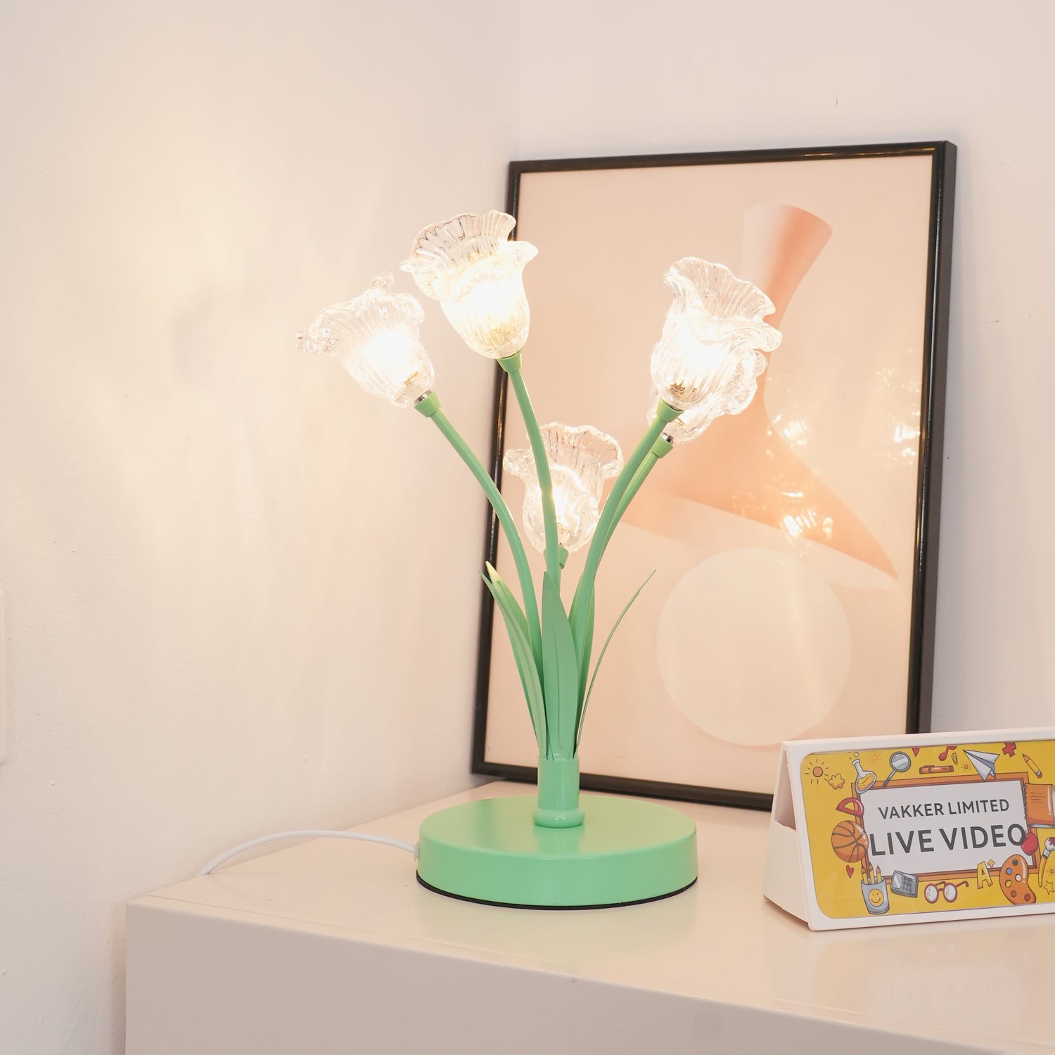 Tulip Flower Table Lamp