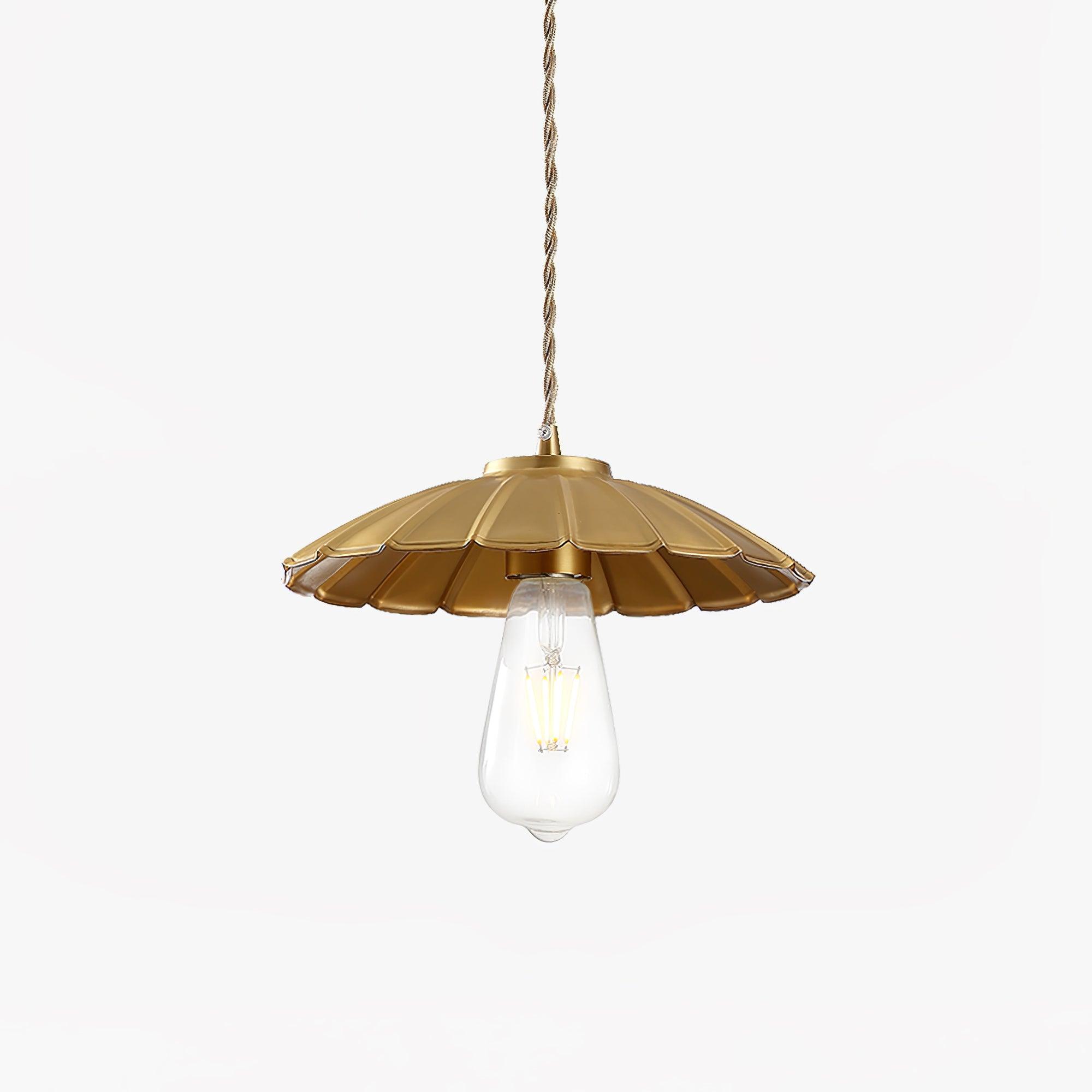 Sleek Flat Pendant Lamp