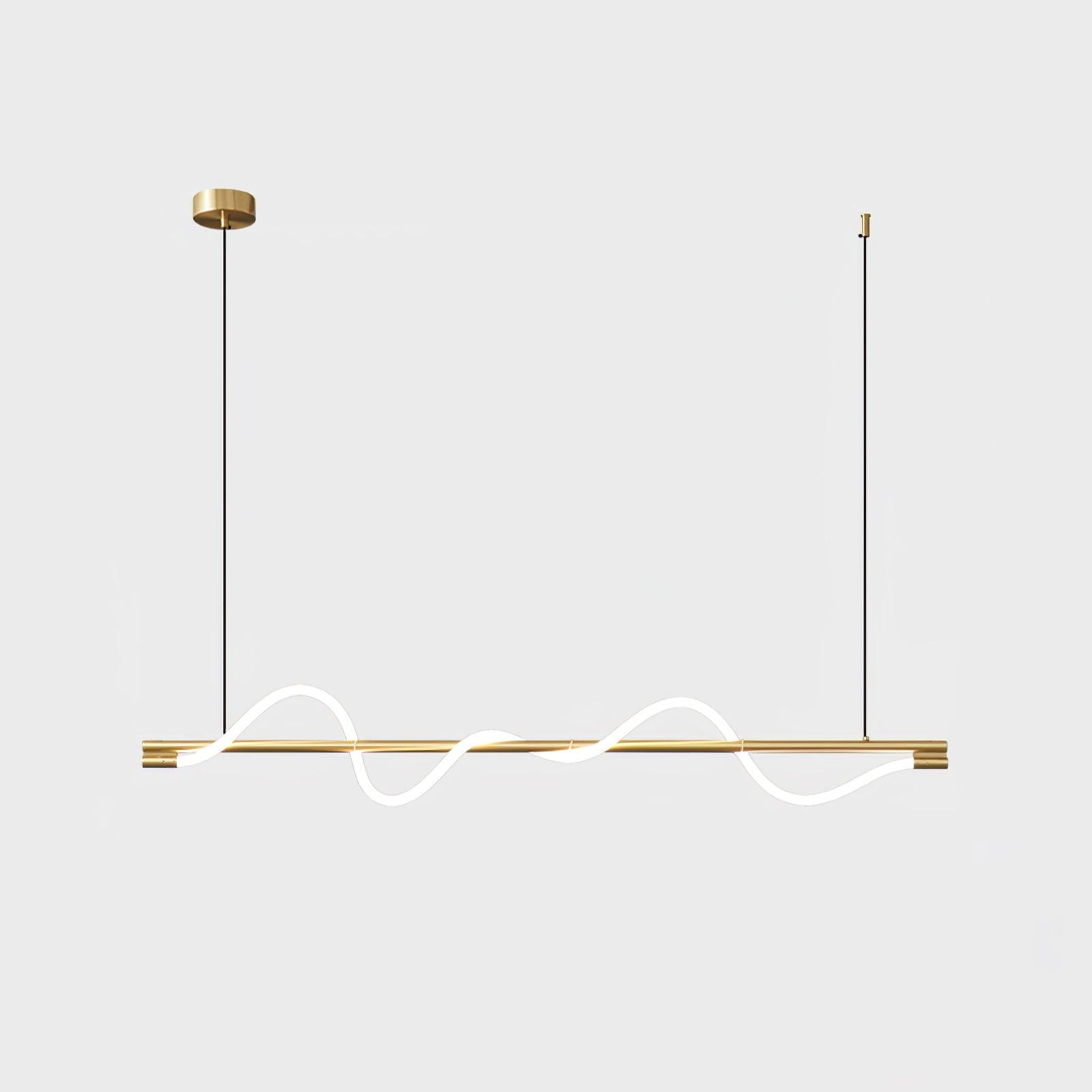 Linear Curve Island Pendant Lamp