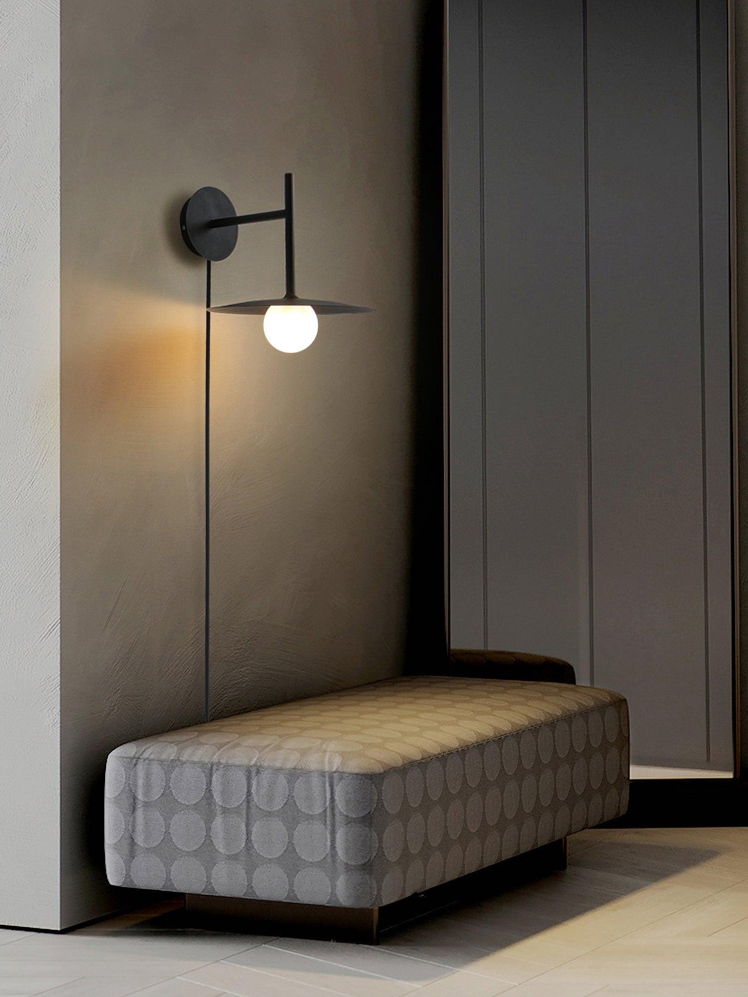 Gea Iron Plug-In Wall Lamp