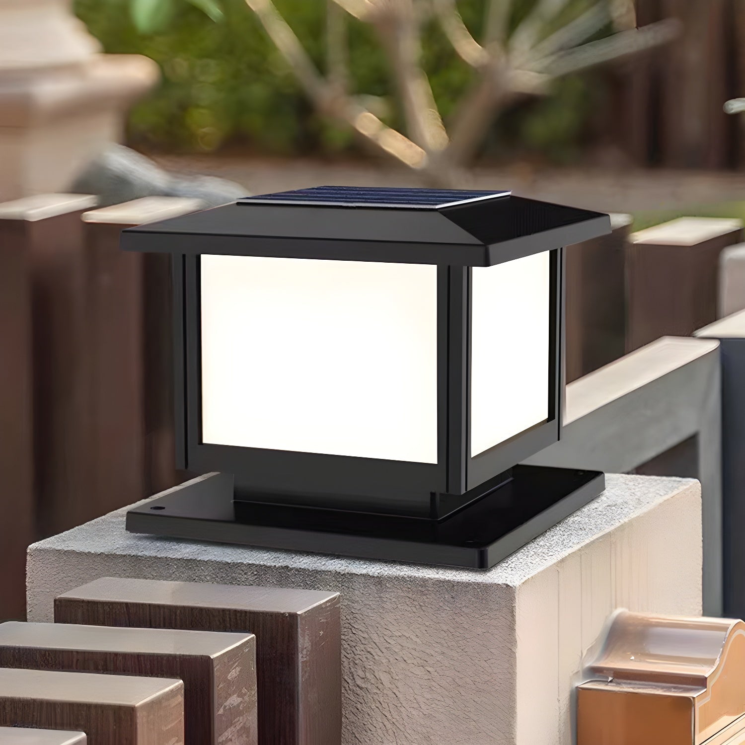 Cassian Solar Post Outdoor Light