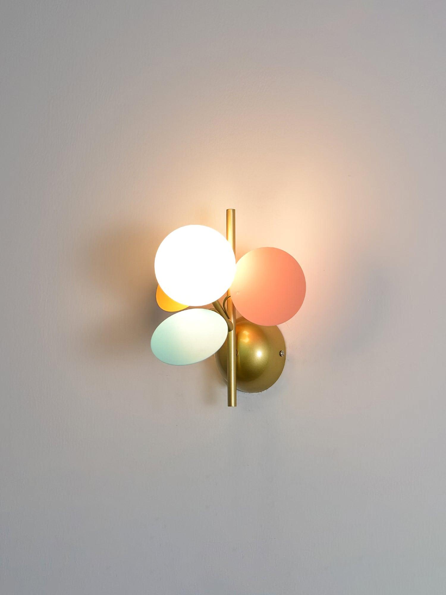 Round Macaron Wall Lamp