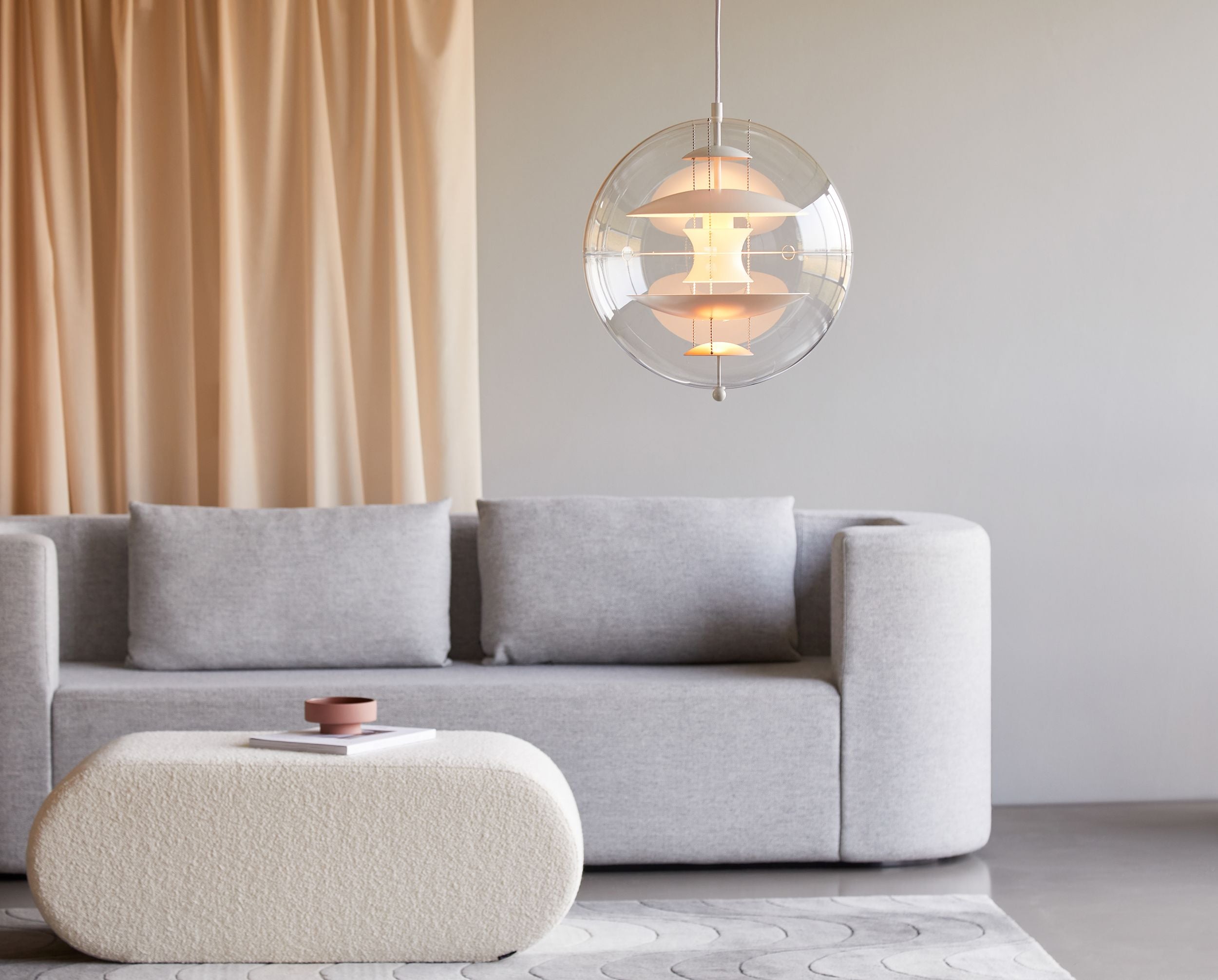 Round Sphere Pendant Lamp