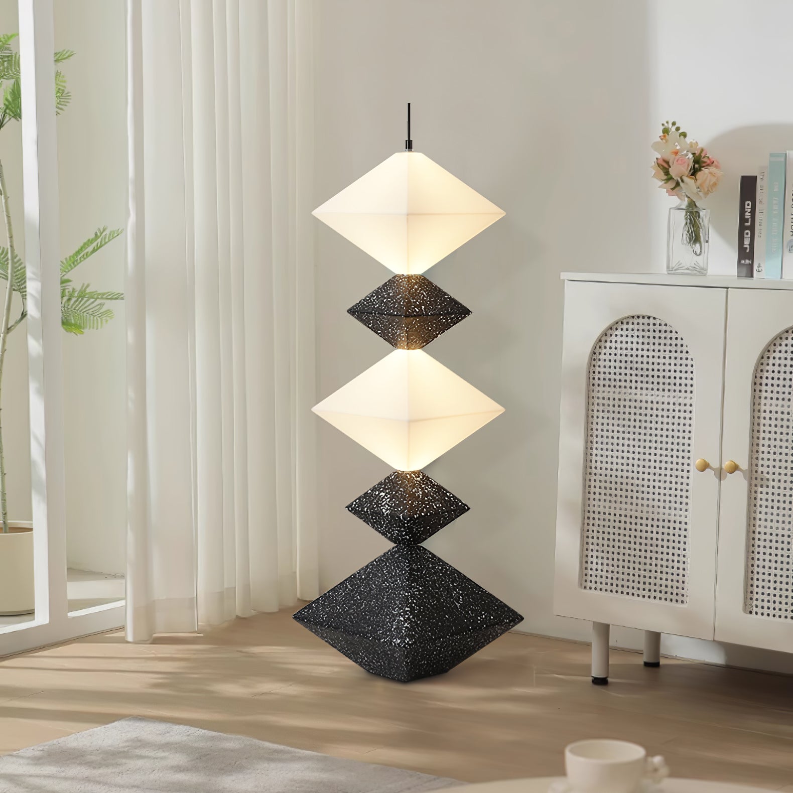 Rhombus Cube Floor Lamp