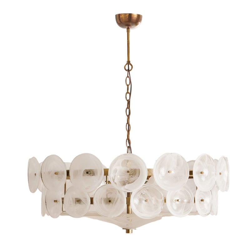 Solaris Disc Murano Chandelier