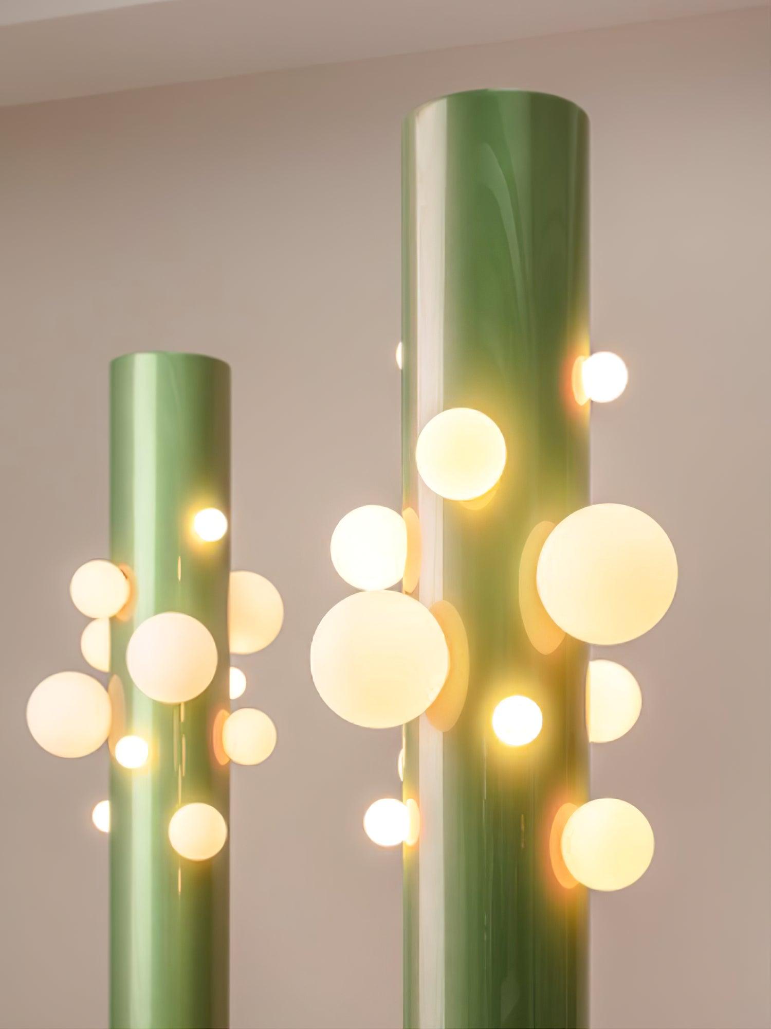 Green Apes Floor Lamp