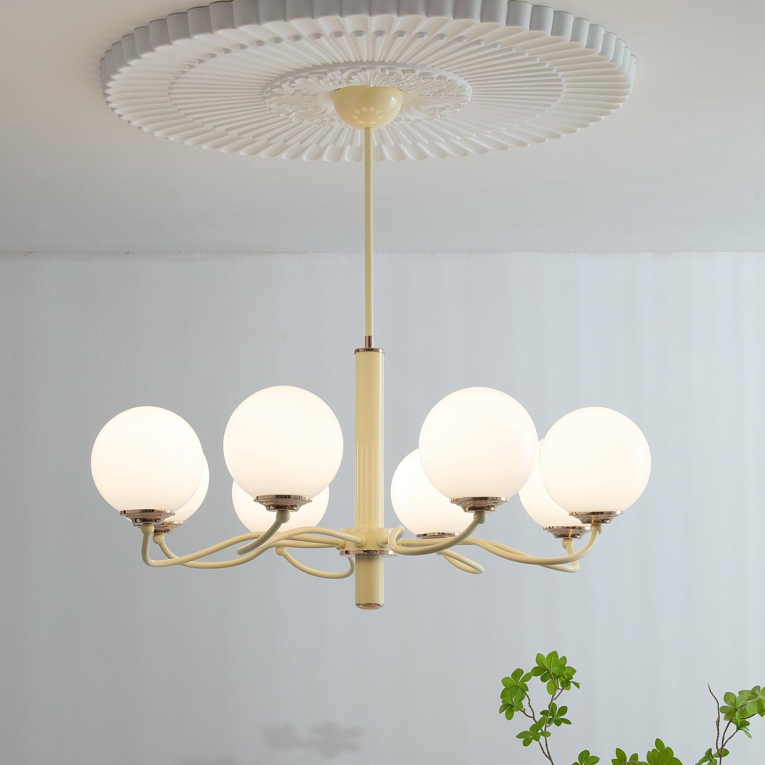 Radiant Globe Chandelier