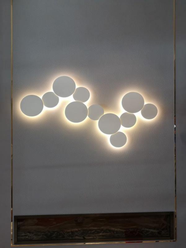 Geometric Disc Wall Lamp