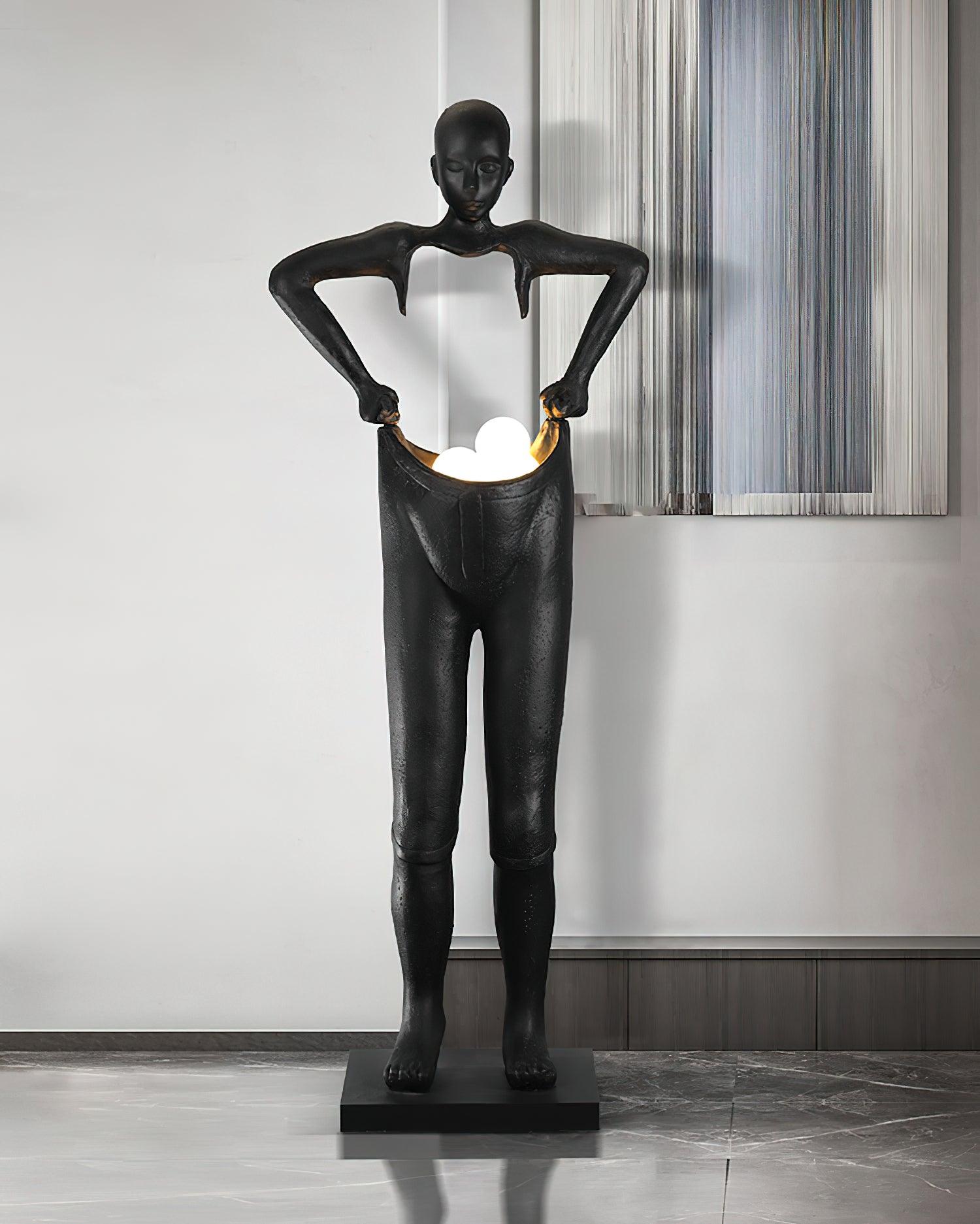 Carrier Sculpture Floor Lamp