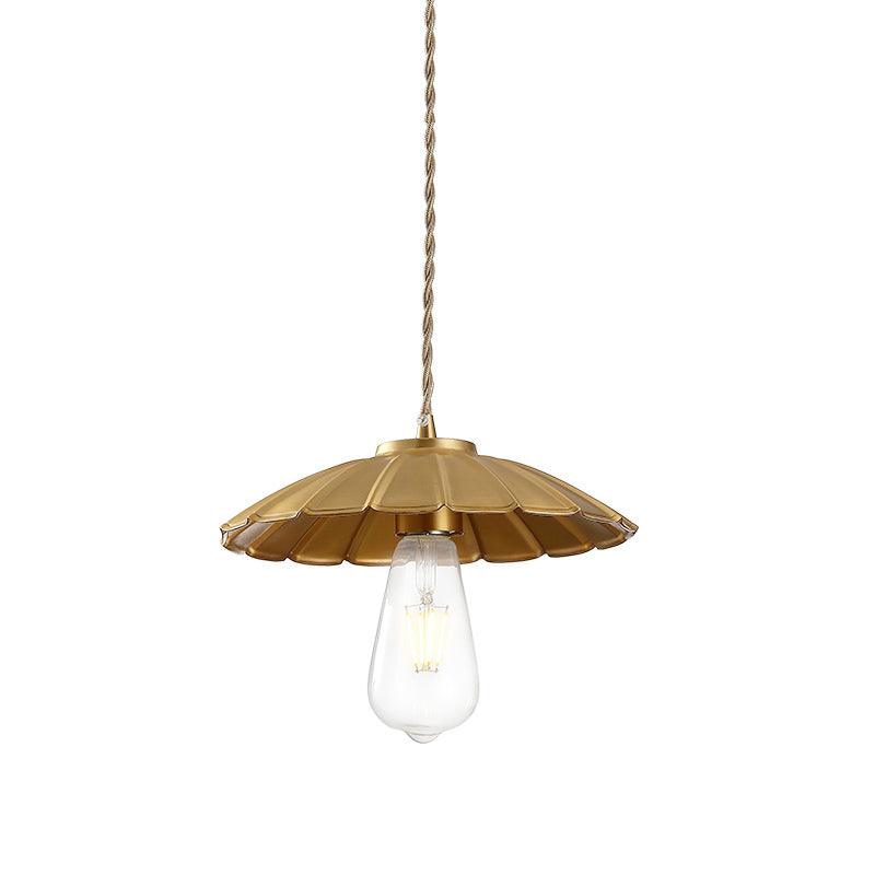 Sleek Flat Pendant Lamp