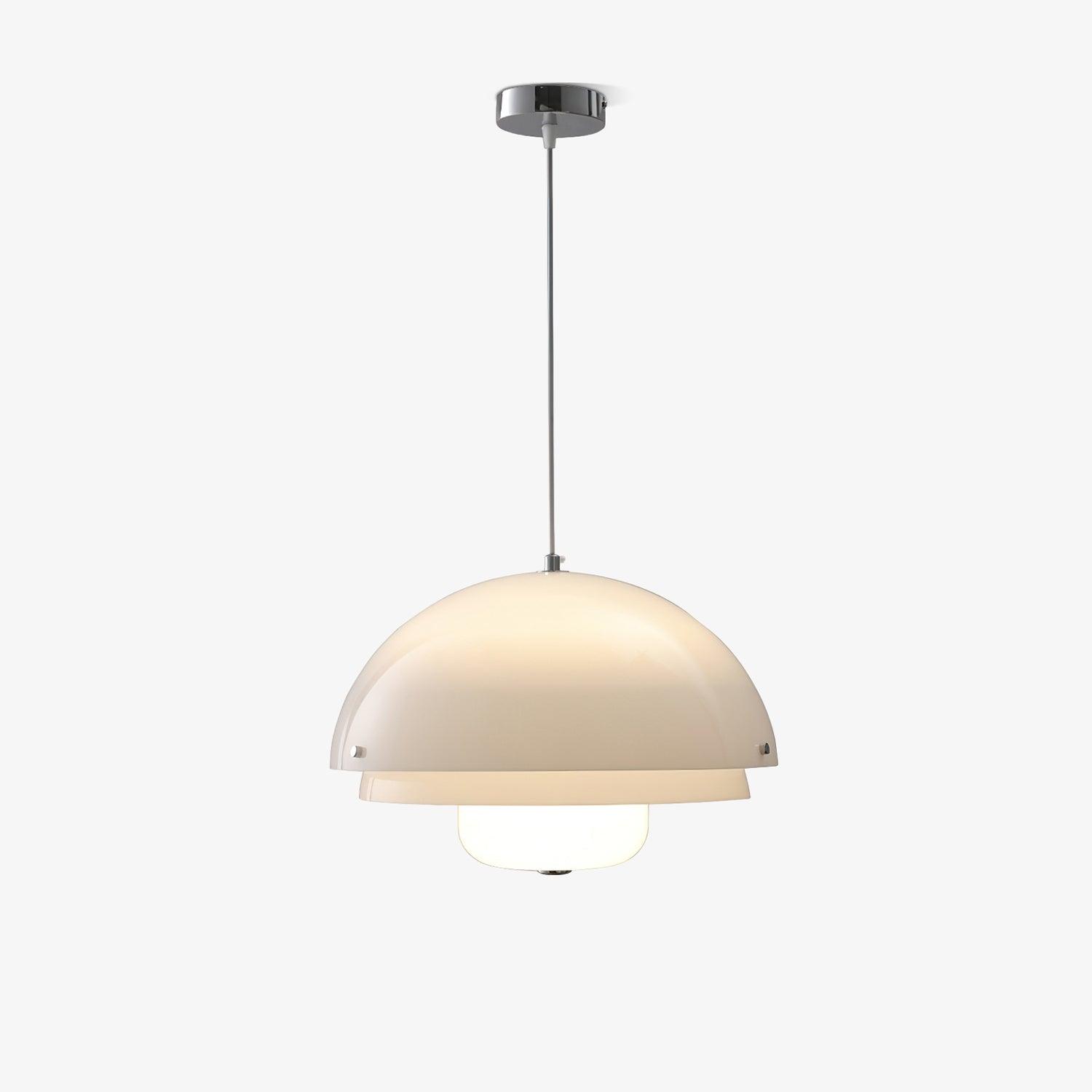 Milk White Layer Pendant Lamp