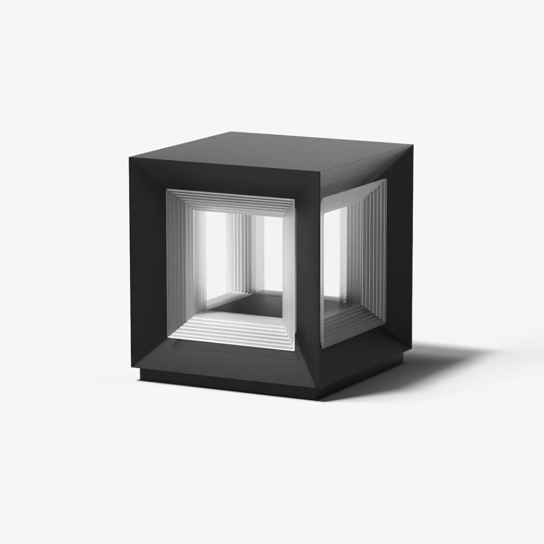 Light Cube Outdoor Post Light