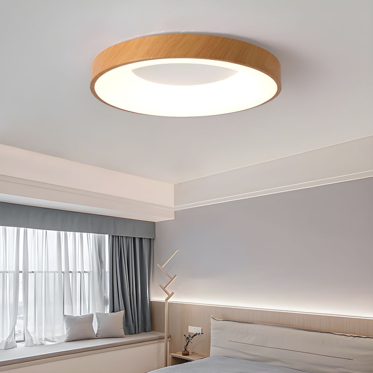 Mila Round Flush Mount Ceiling Lamp