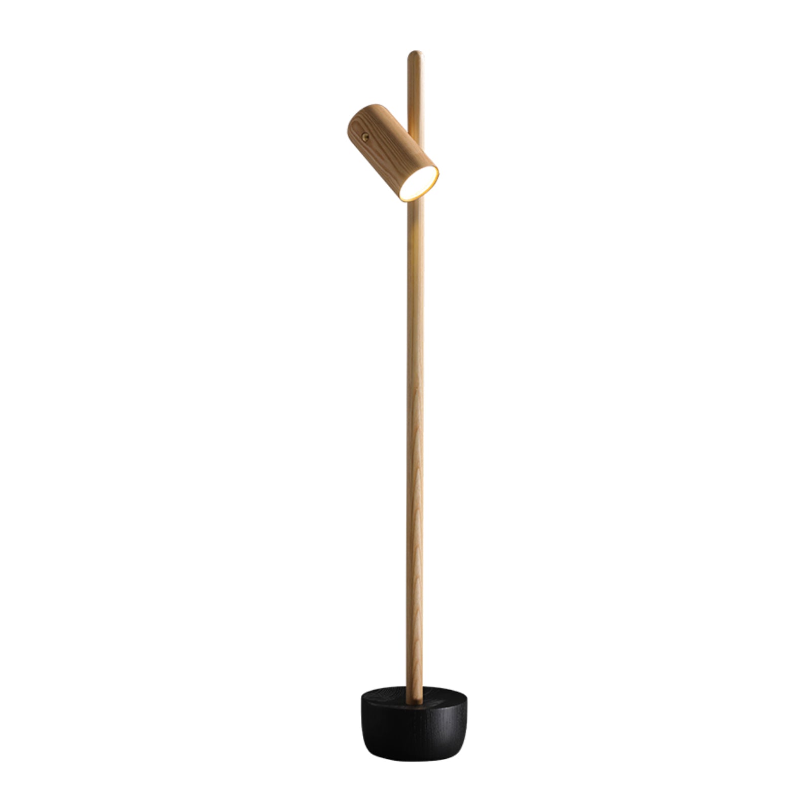 Spotlight Wood Floor Lamp