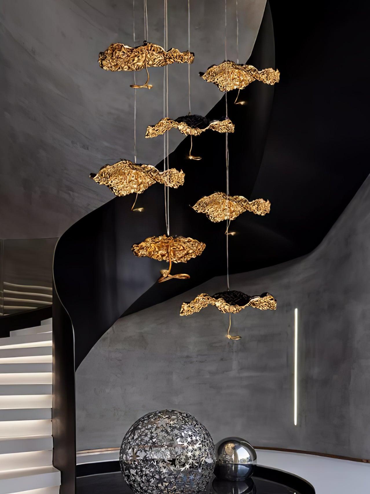 Brass Aviary Constellation Chandelier