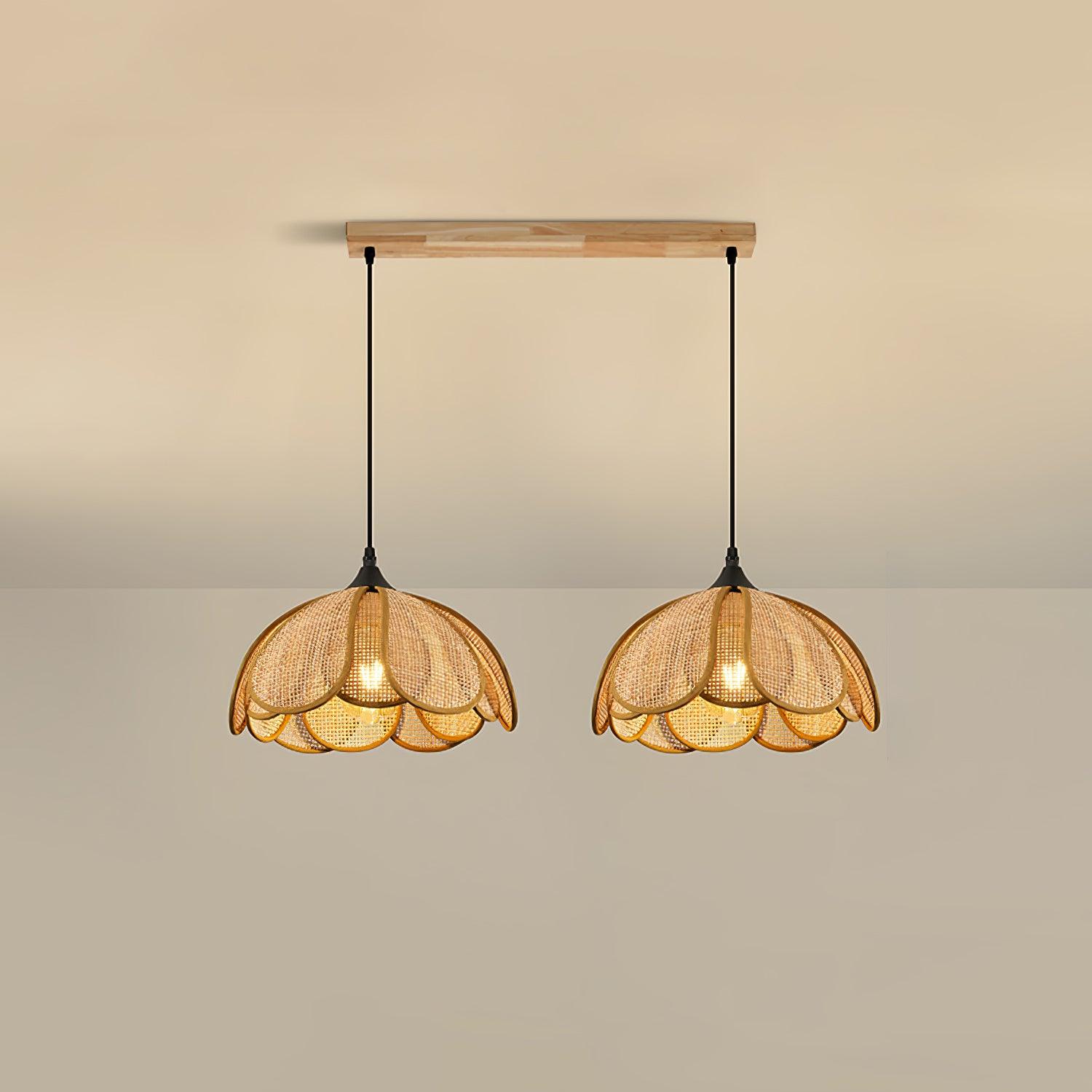 Bloom Rattan Pendant Lamp