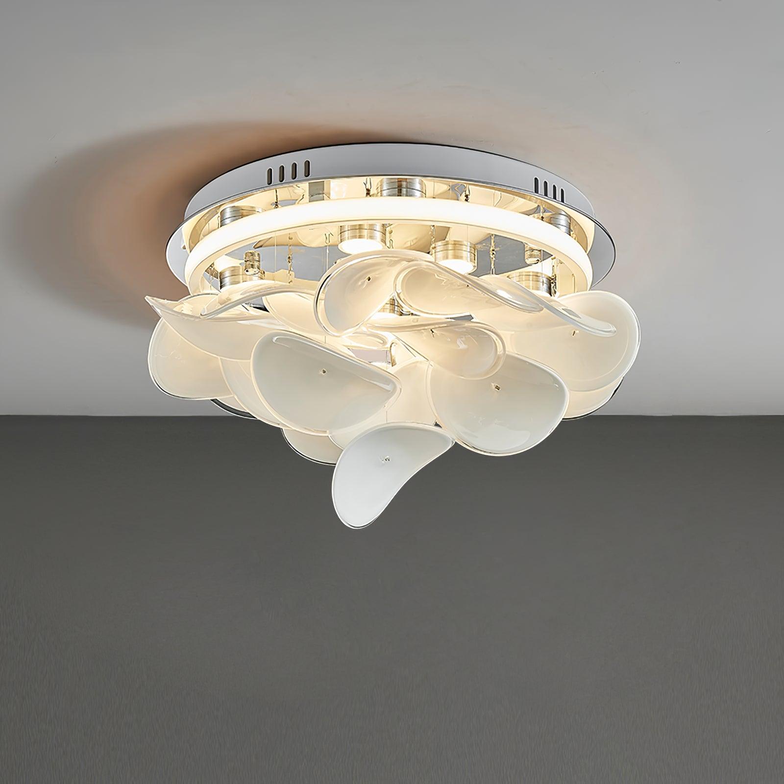 French Radici Petal Ceiling Lamp