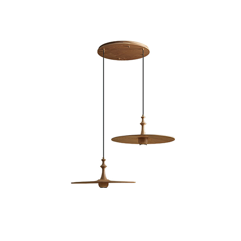 Spindle Disc Pendant Lamp