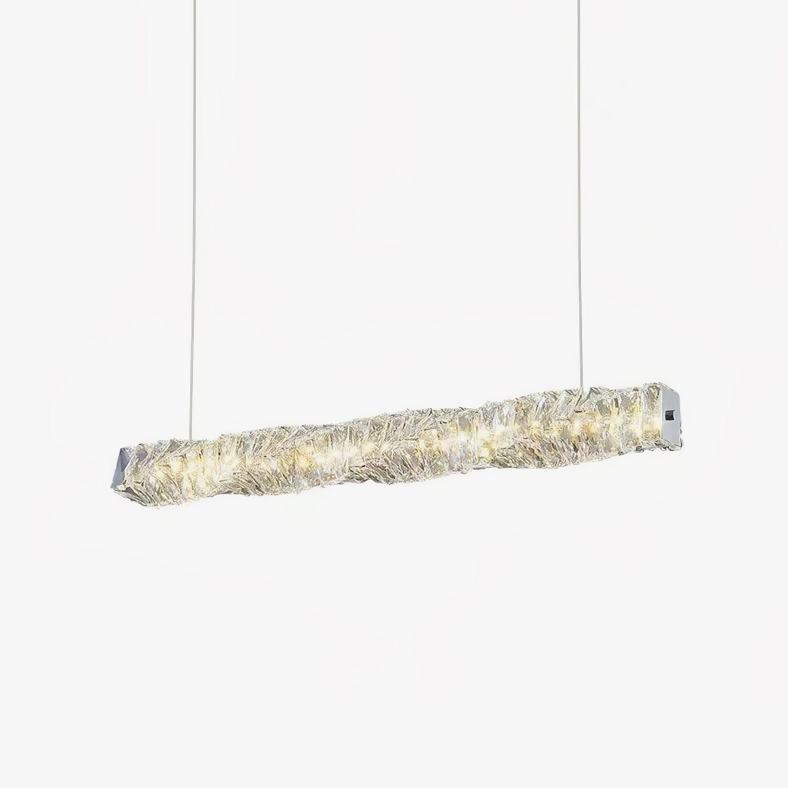 Long Crystal Pendant Lamp