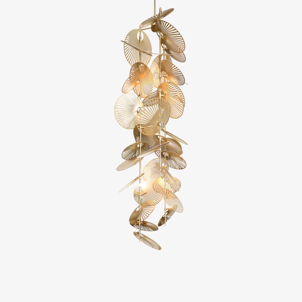 Cattail Leaf Chandelier