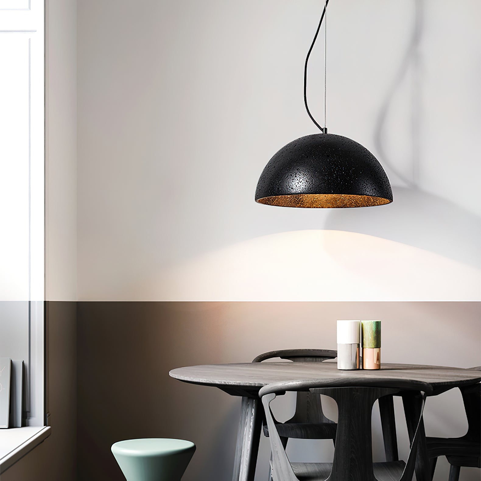 Crescent Glow Pendant Lamp