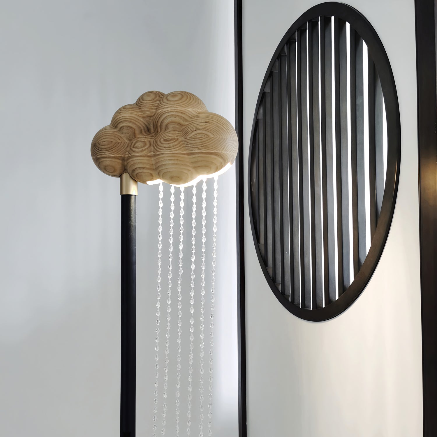 Cloud and Rain Floor Lamp