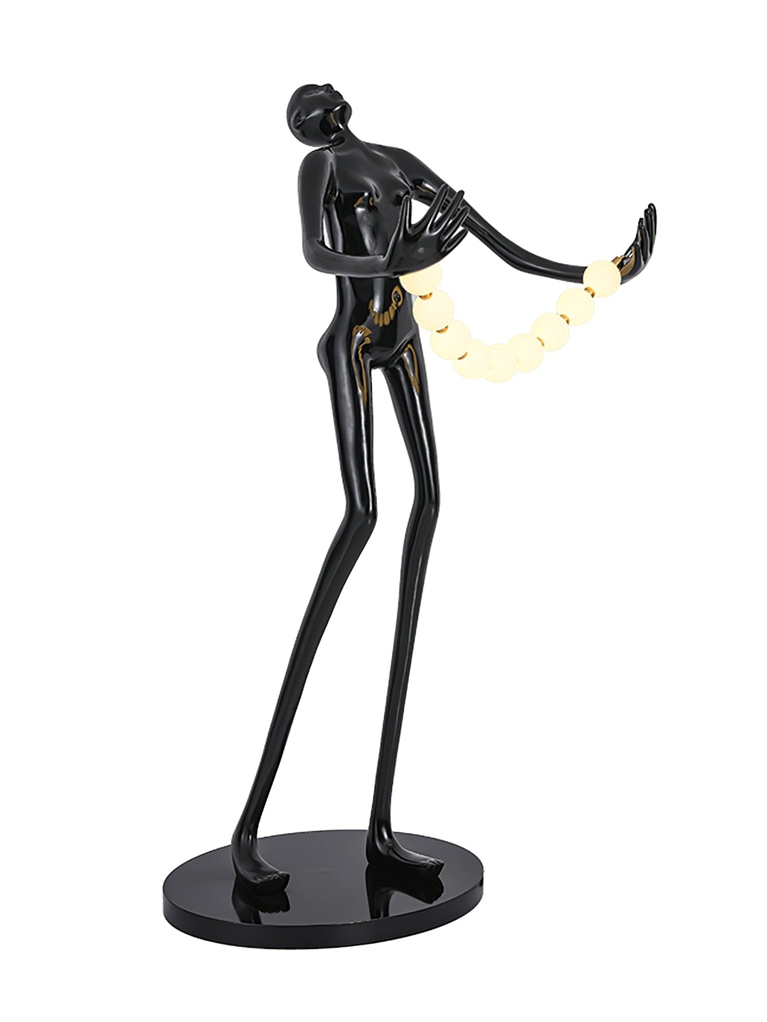 Orb Juggler Sculpture Floor Lamp