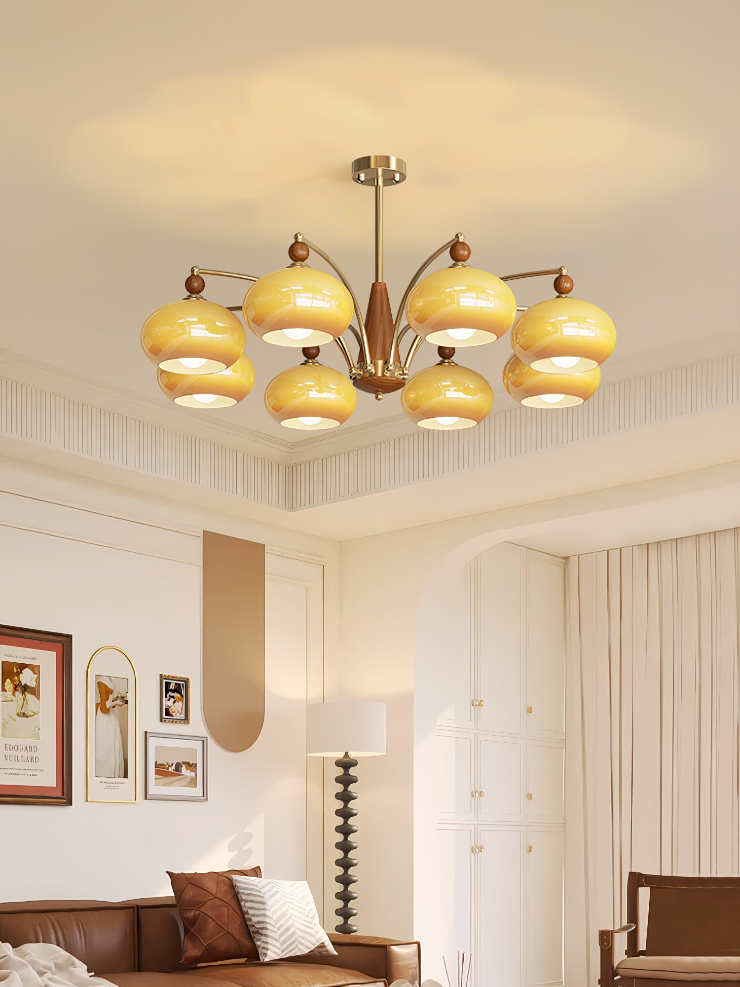 Retro Calliope Chandelier