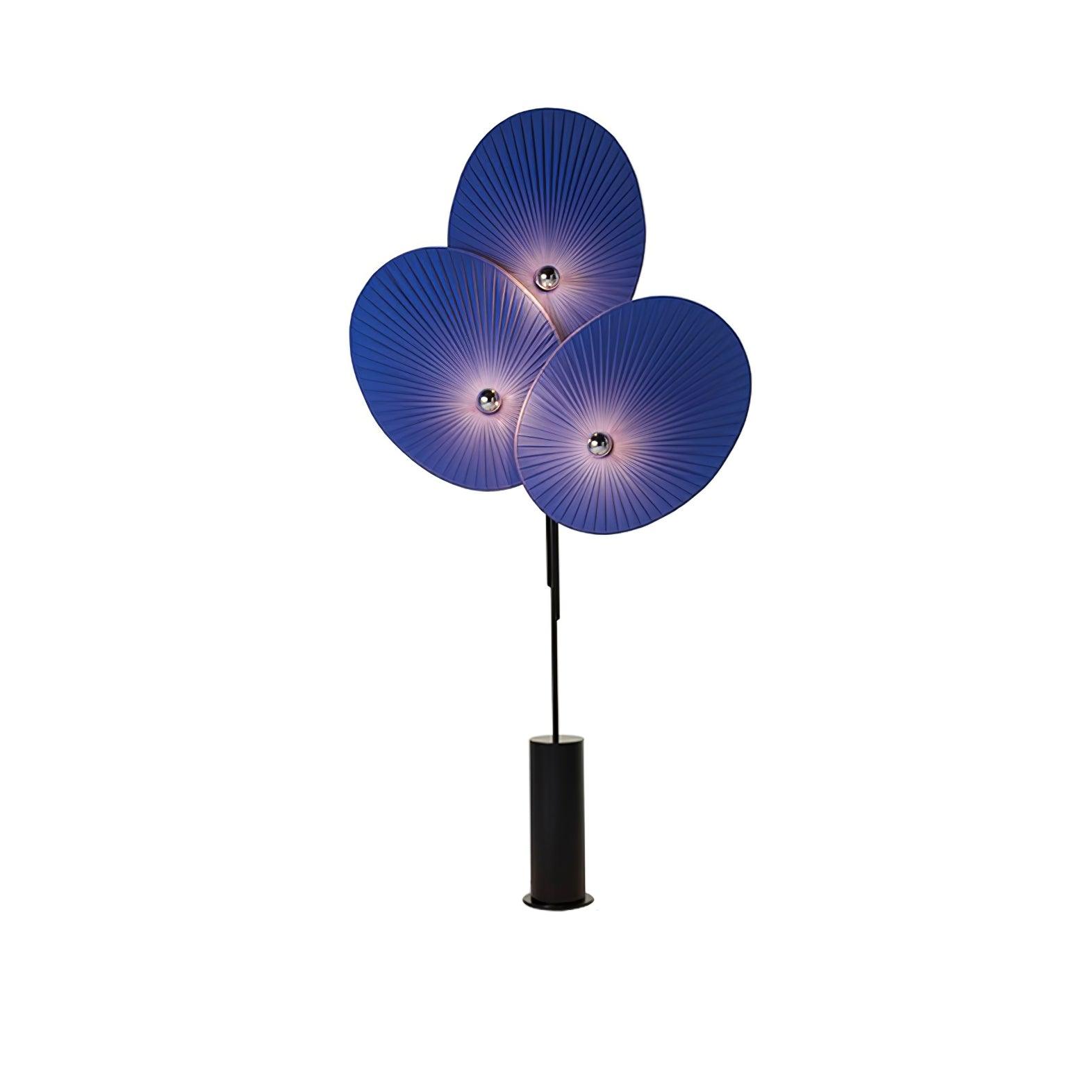 Triple Floral Floor Lamp