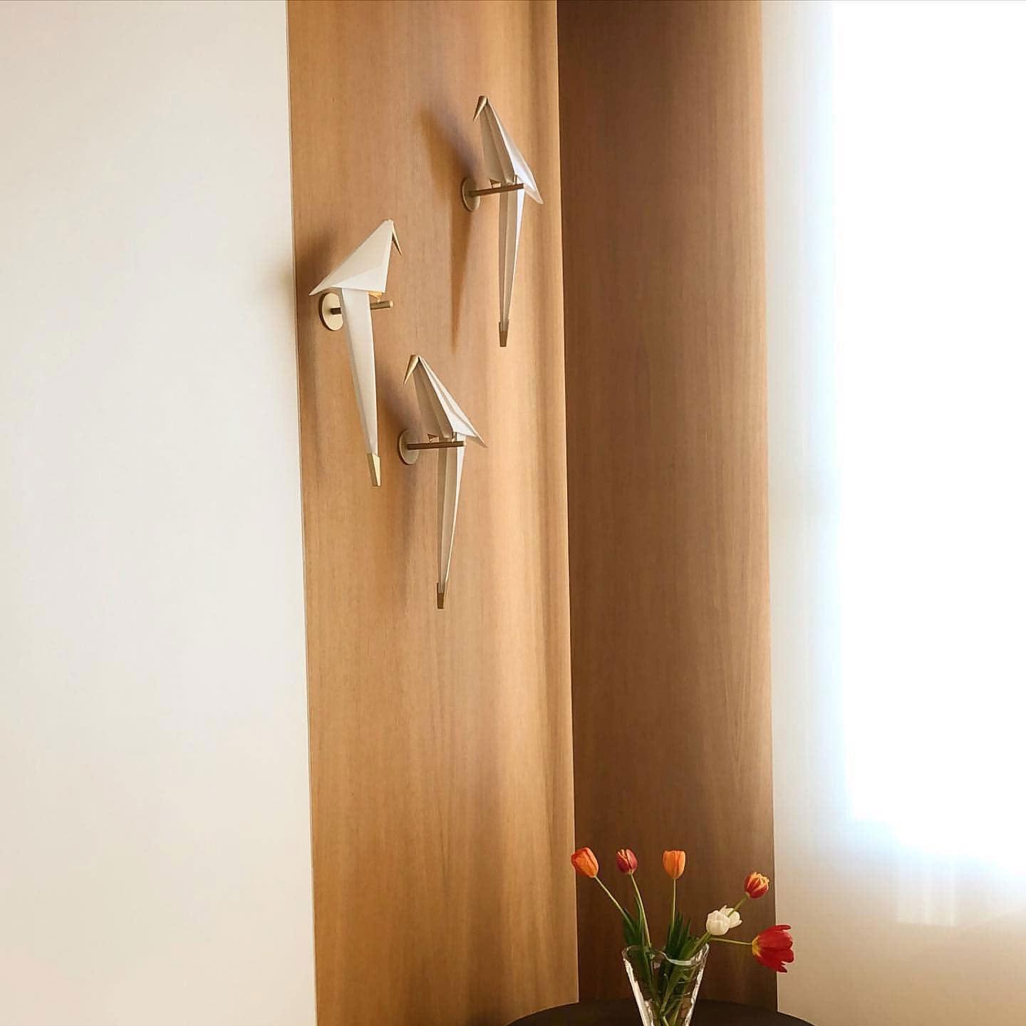 Avian Serenity Wall Lamp