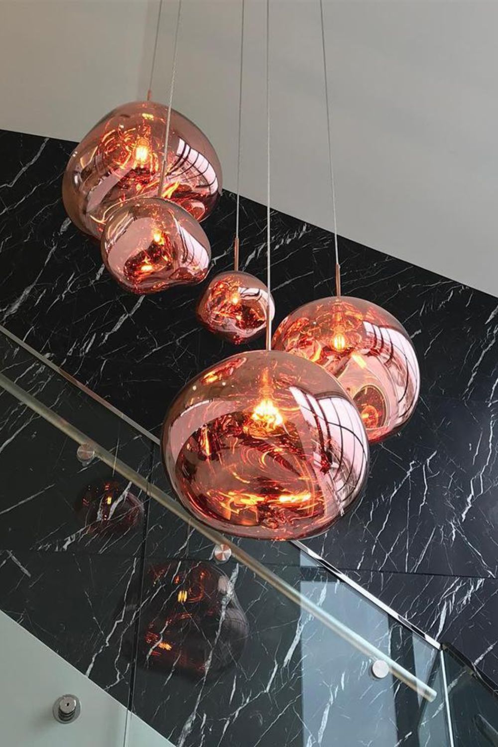 Multi Lava Round Pendant Lamp