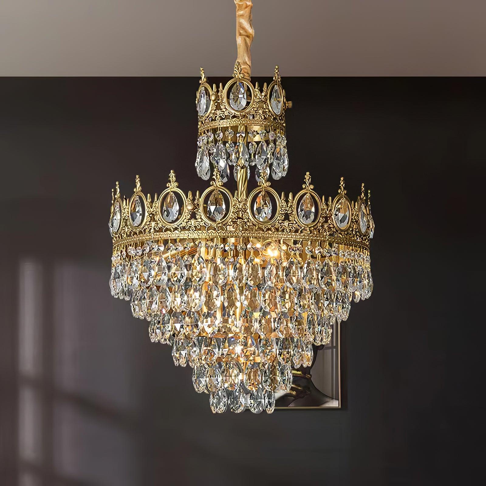 Vintage Crystal Chandelier