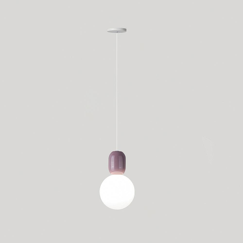 Acrylic Two Ball Pendant Light