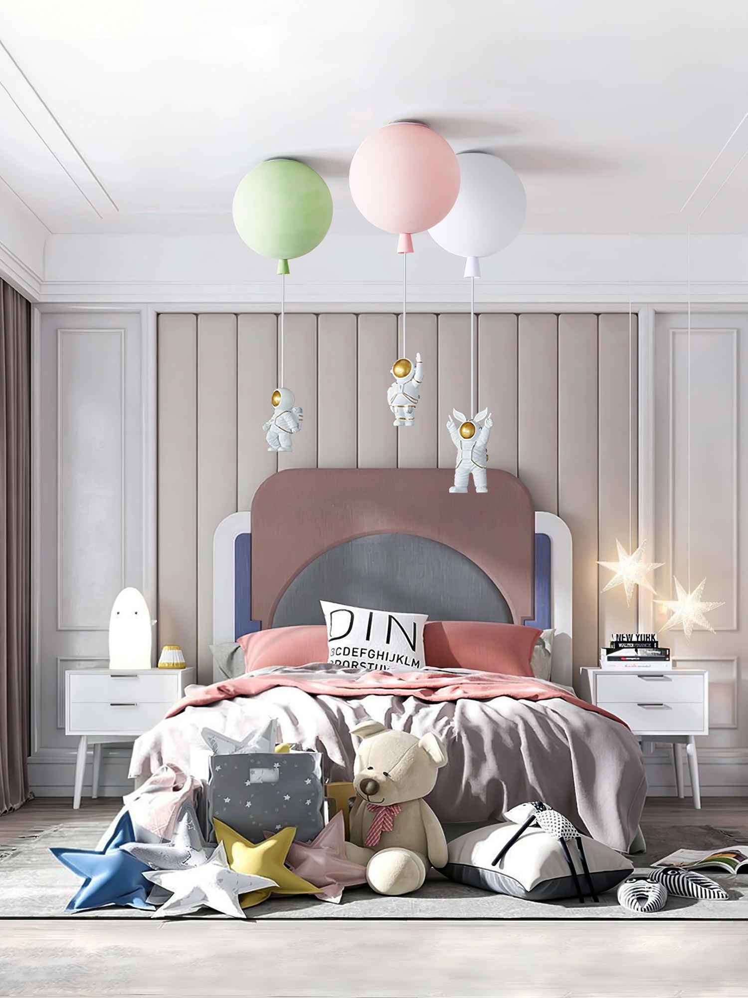 Frosted Balloon Ceiling Light