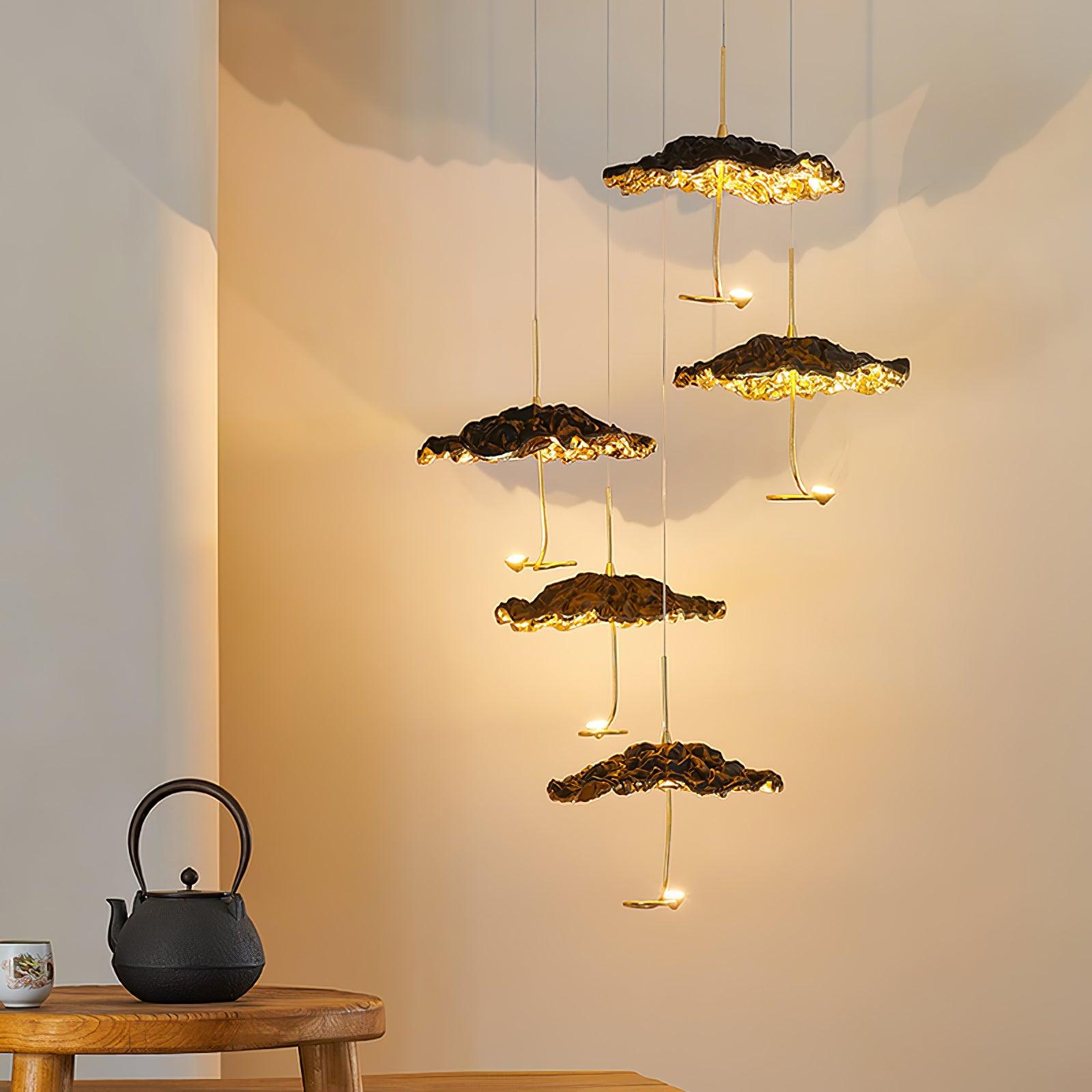 Brass Aviary Constellation Chandelier