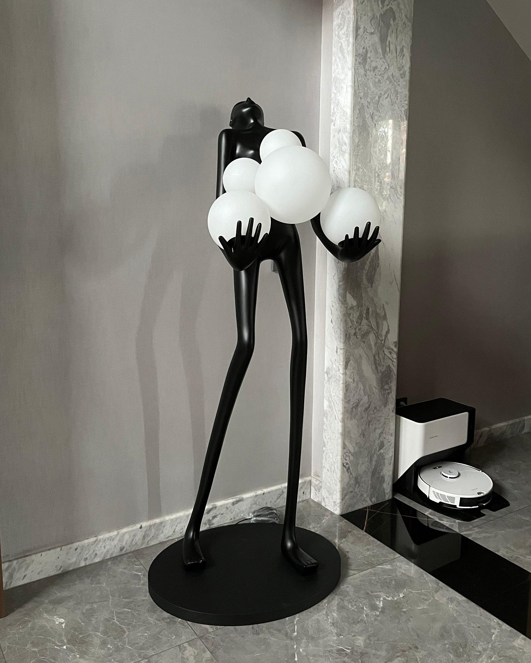 Embrace Sculpture Floor Lamp